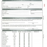 Drug Test Form