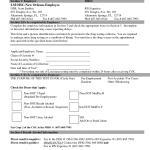 Drug Test Form
