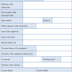 Equipment Bill Of Sale Template 