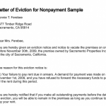 Eviction Letter