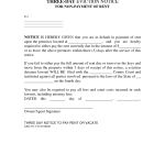 Eviction Letter Template