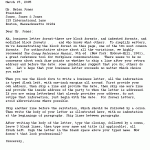 Form Letter Form Letter