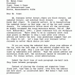 Form Letter Form Letter