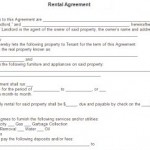 Free Lease Agreement Form
