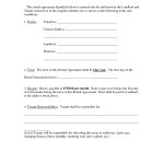 Free Lease Agreement Forms Free Lease Agreement Forms