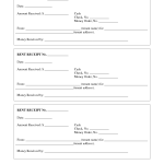 Free Rent Receipt