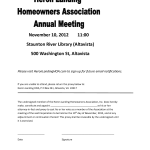 Hoa Proxy Form Template Hoa Proxy Form Template