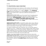 Home Purchase Offer Letter