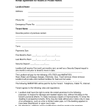 Home Renters Agreement Home Renters Agreement