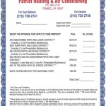Hvac Maintenance Contract Sample