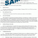 Independent Contractor Agreement Sample Template Independent Contractor Agreement Sample Template