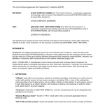 Joint Venture Agreement Sample 