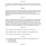 Last Will And Testament . Sample