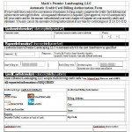 Lawn Maintenance Contract