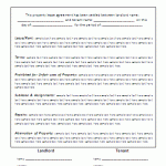 Lease Agreement Form