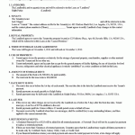 Lease Agreement Form