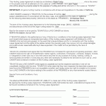 Lease Agreement Form
