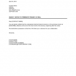 Lease Release Letter 