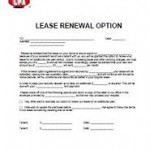 Lease Renewal 