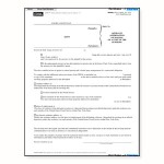 Legal Affidavit Form