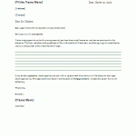 Legal Letter Template 