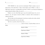 Legal Promissory Note