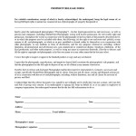 Legal Waiver Form