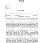 Letter Of Intent To Purchase Property