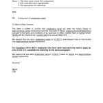 Letter Of Proof Of Employment 