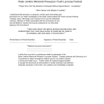 Liability Waiver Form Sample