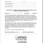 Liability Waiver Form Sample