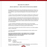 Liability Waiver Form Sample