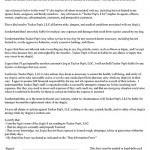 Liability Waiver Form Sample