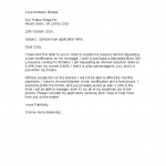 Loan Application Letter Sample