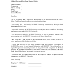 Loan Application Letter Sample