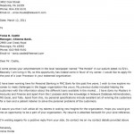 Loan Application Letter Sample