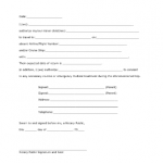 Medical Consent Form For Minors