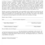 Medical Treatment Release Form Medical Treatment Release Form