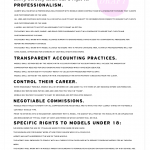 Model Contract Template