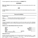 Money Loan Contract Money Loan Contract