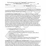 Non Disclosure Agreement Sample