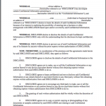 Non Disclosure Agreement Sample