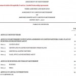 Partnership Agreement Sample