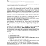 Personal Training Agreement