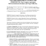 Personal Training Agreement