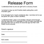 Photo Release Template 