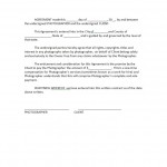 Photographer Contract 