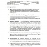 Photography Contract Photography Contract