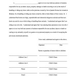 Release And Waiver Of Liability Agreement Release And Waiver Of Liability Agreement