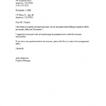 Rent Increase Sample Letter